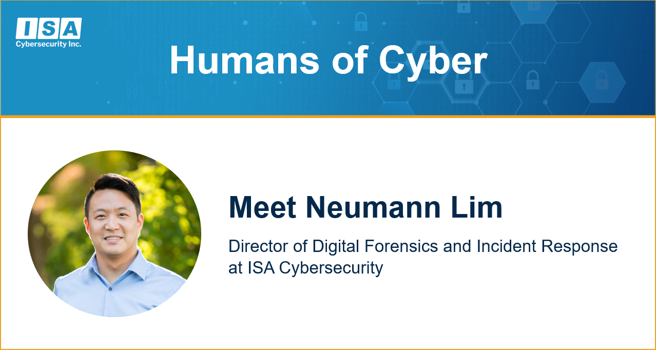 Humans of Cyber - Meet Neumann Lim