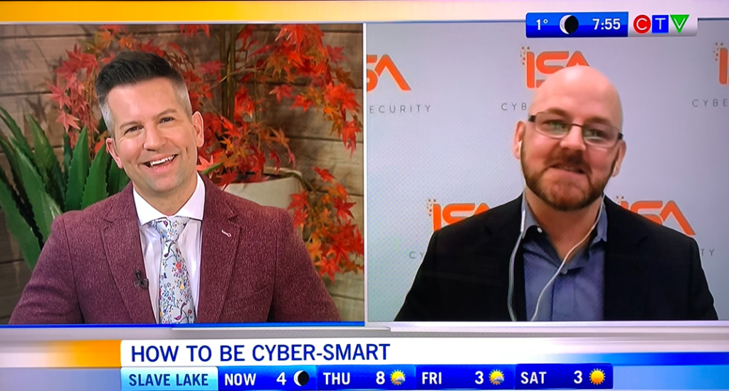 CTV Edmonton Morning Live_Kevin Dawson_How to be cyber-smart_with host