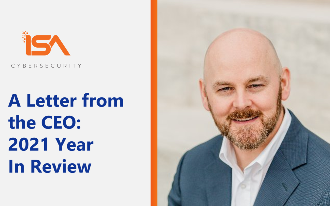 A Letter from the CEO: 2021 Year In Review