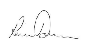 Kevin Dawson Signature