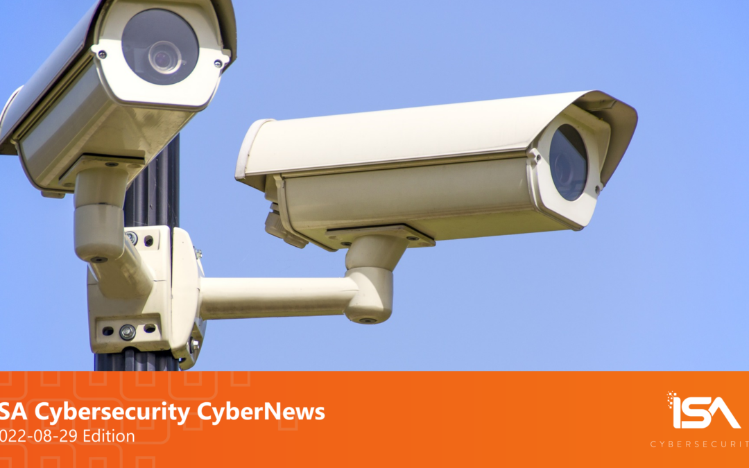 Latest Cybersecurity News 2022-08-29 Edition