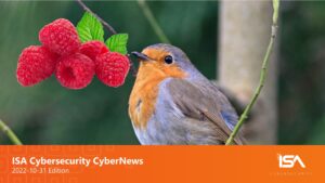 ISA cybersecurity news