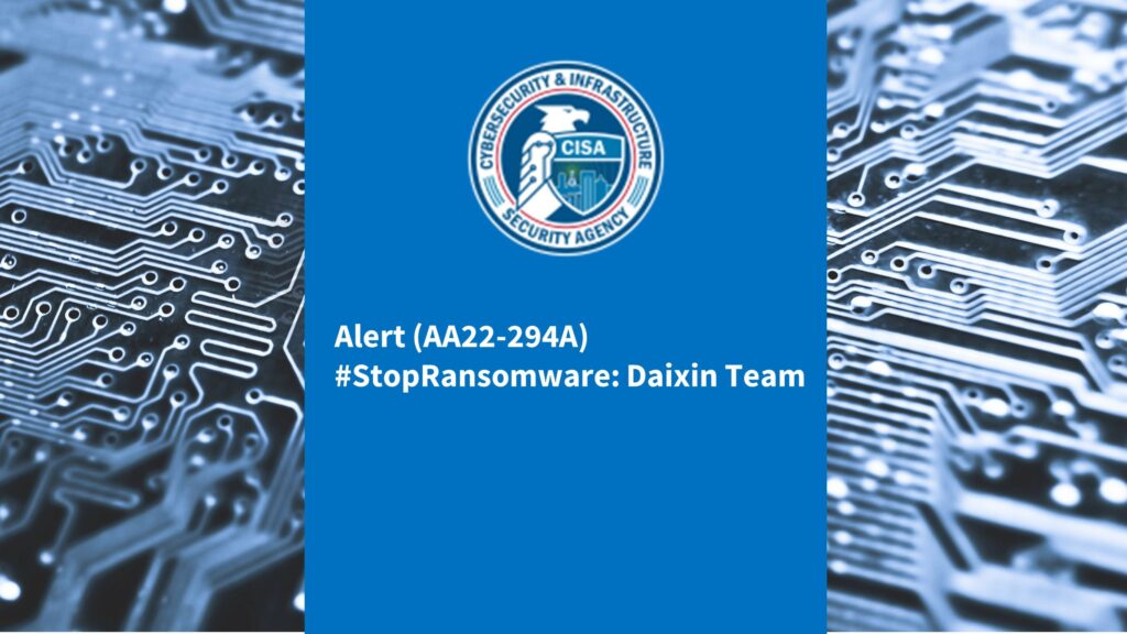 Daixin Team ransomware