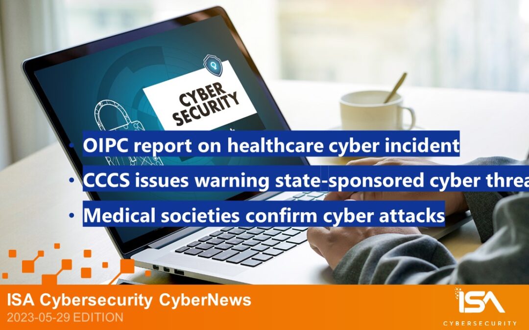 Latest Cybersecurity News 2023-05-29 Edition