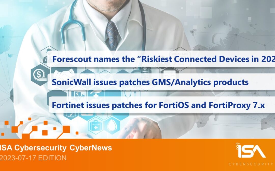 Latest Cybersecurity News 2023-07-17 Edition