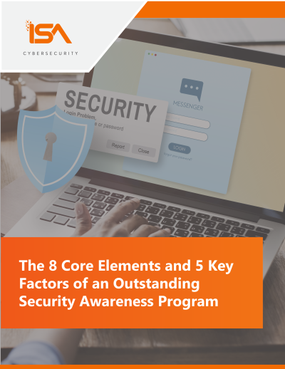 ISA Cybersecurity eBook Cover_Security Awareness